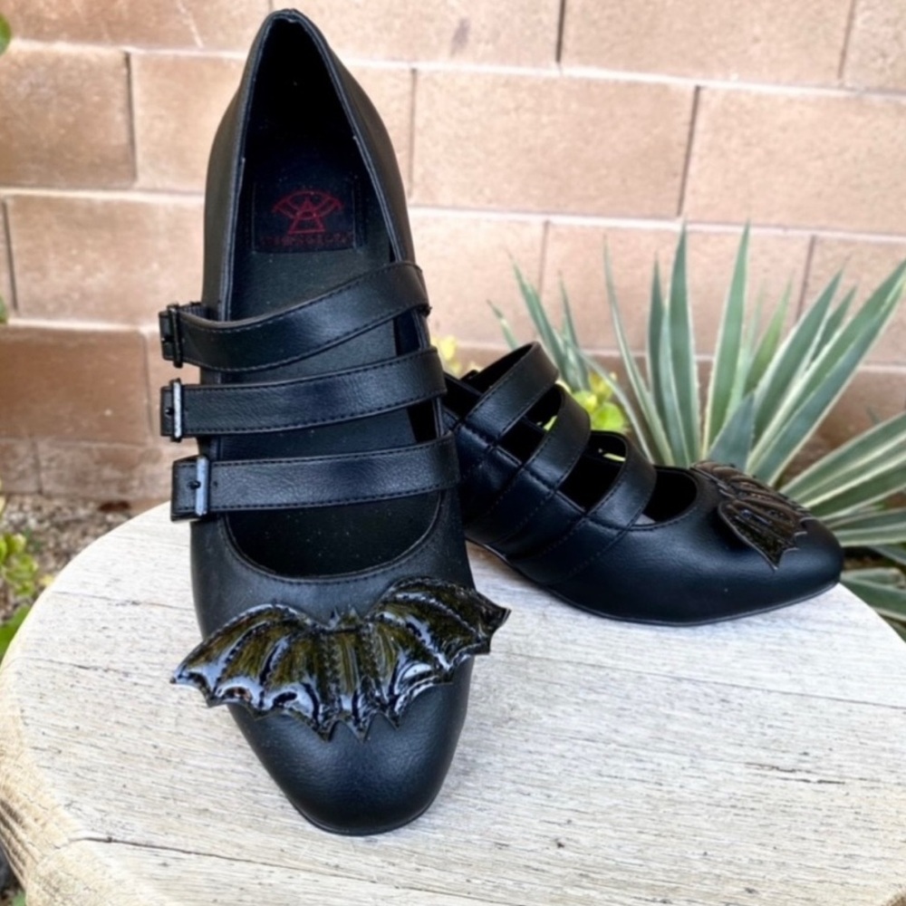 Strange Cvlt Bat Goth Heels